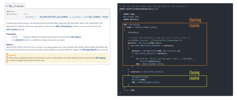 WinDriver New Licensing Mechanism - WinDriver